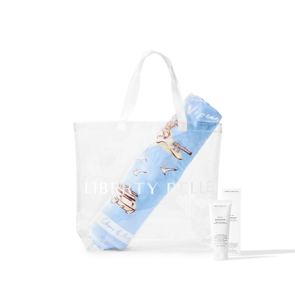 Clear Tote Bag Liberty Belle