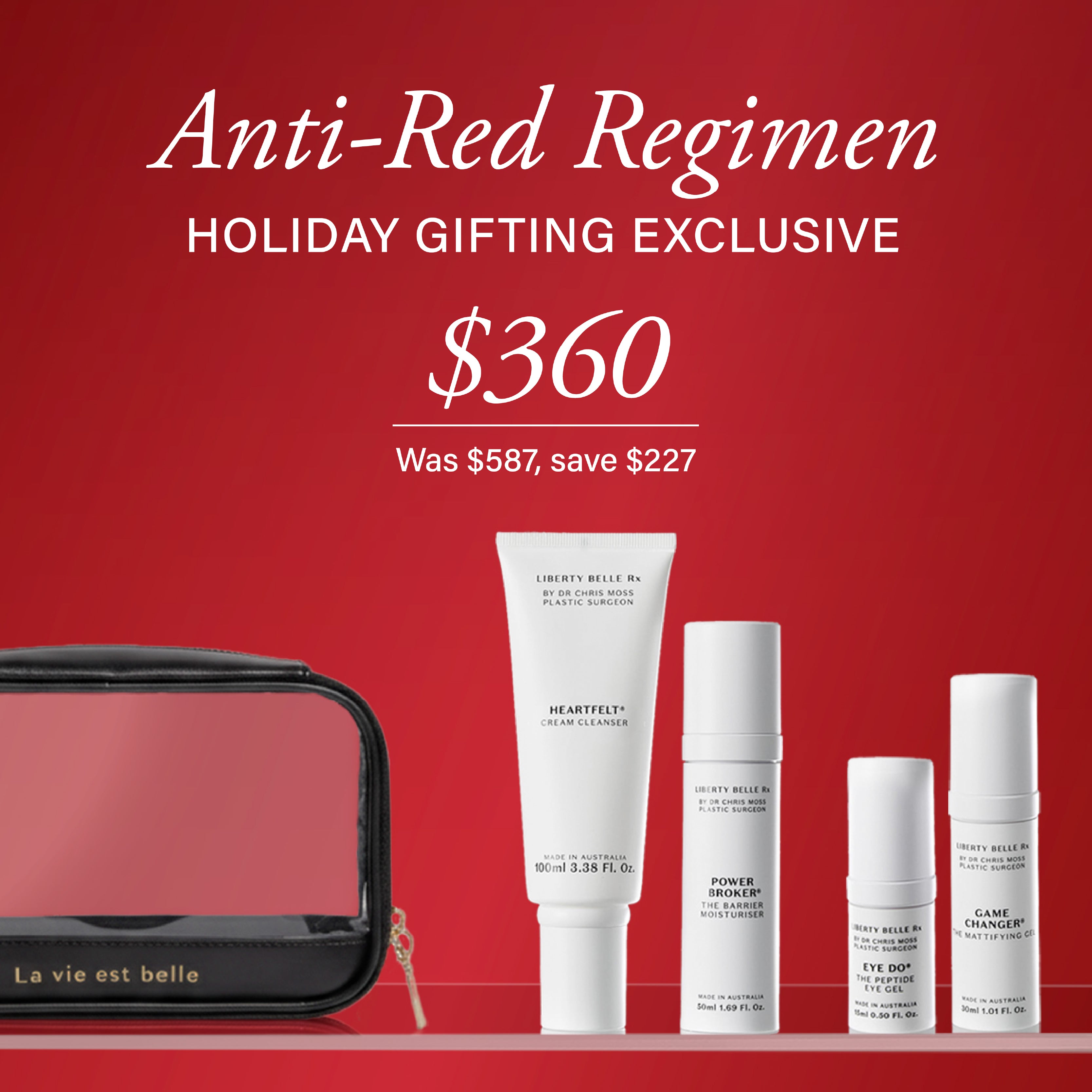 Anti-Red Skincare Regimen