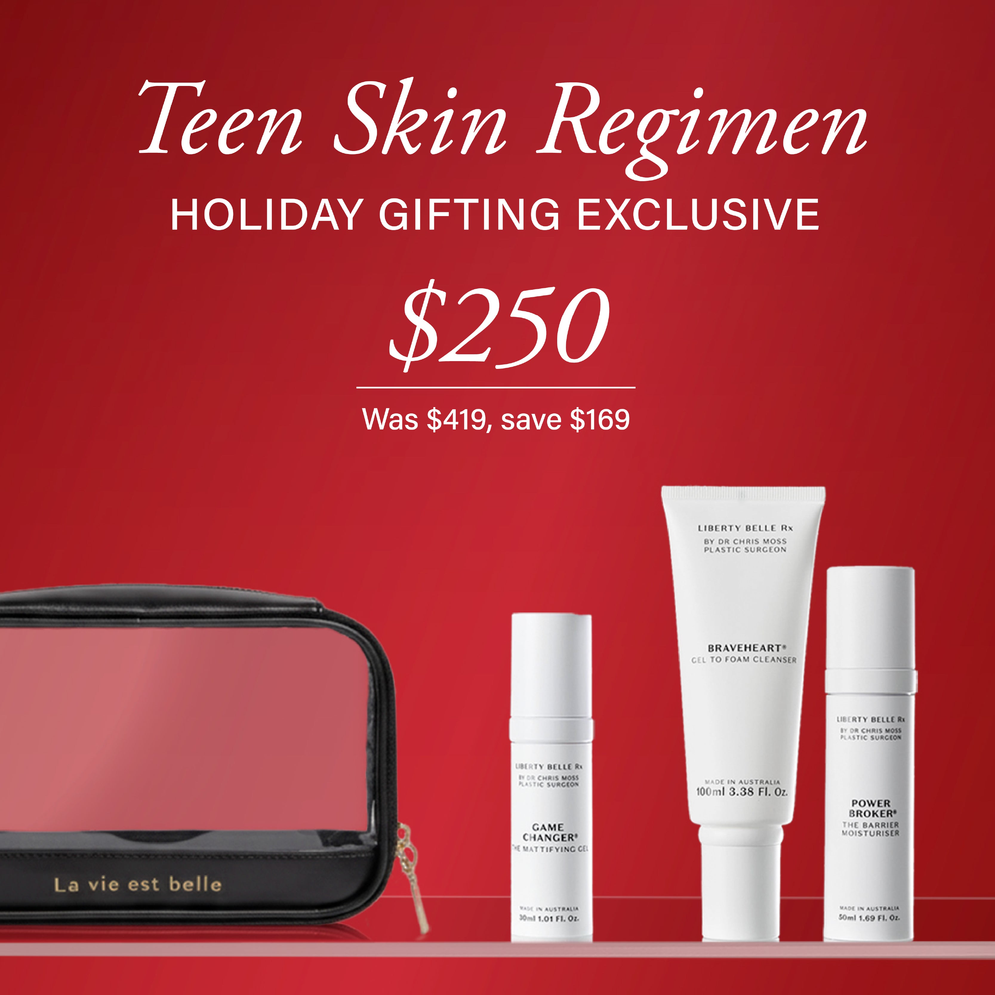 Teen Skincare Regimen