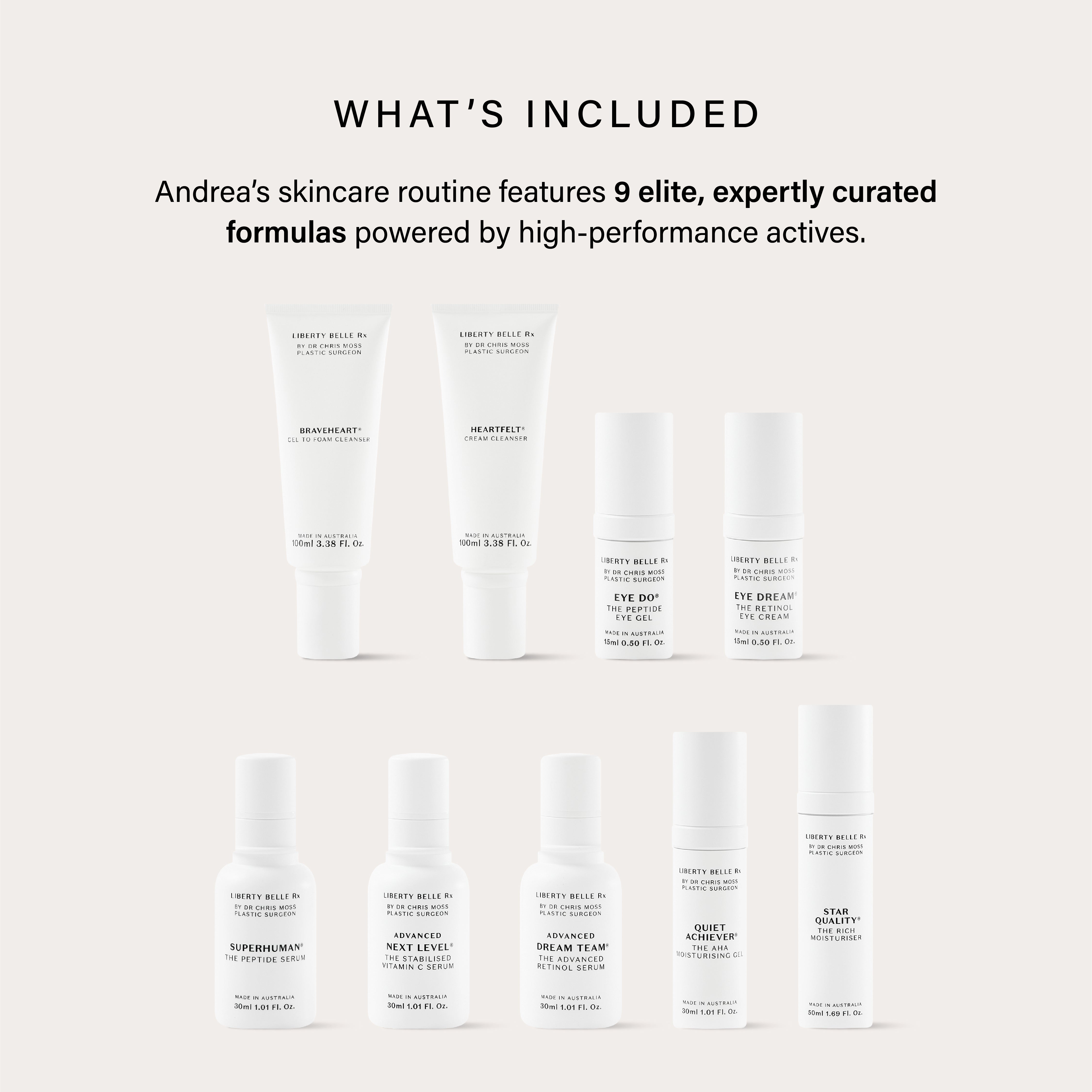 Andrea's Supercharged Anti-Ageing Routine - Limited Time Offer