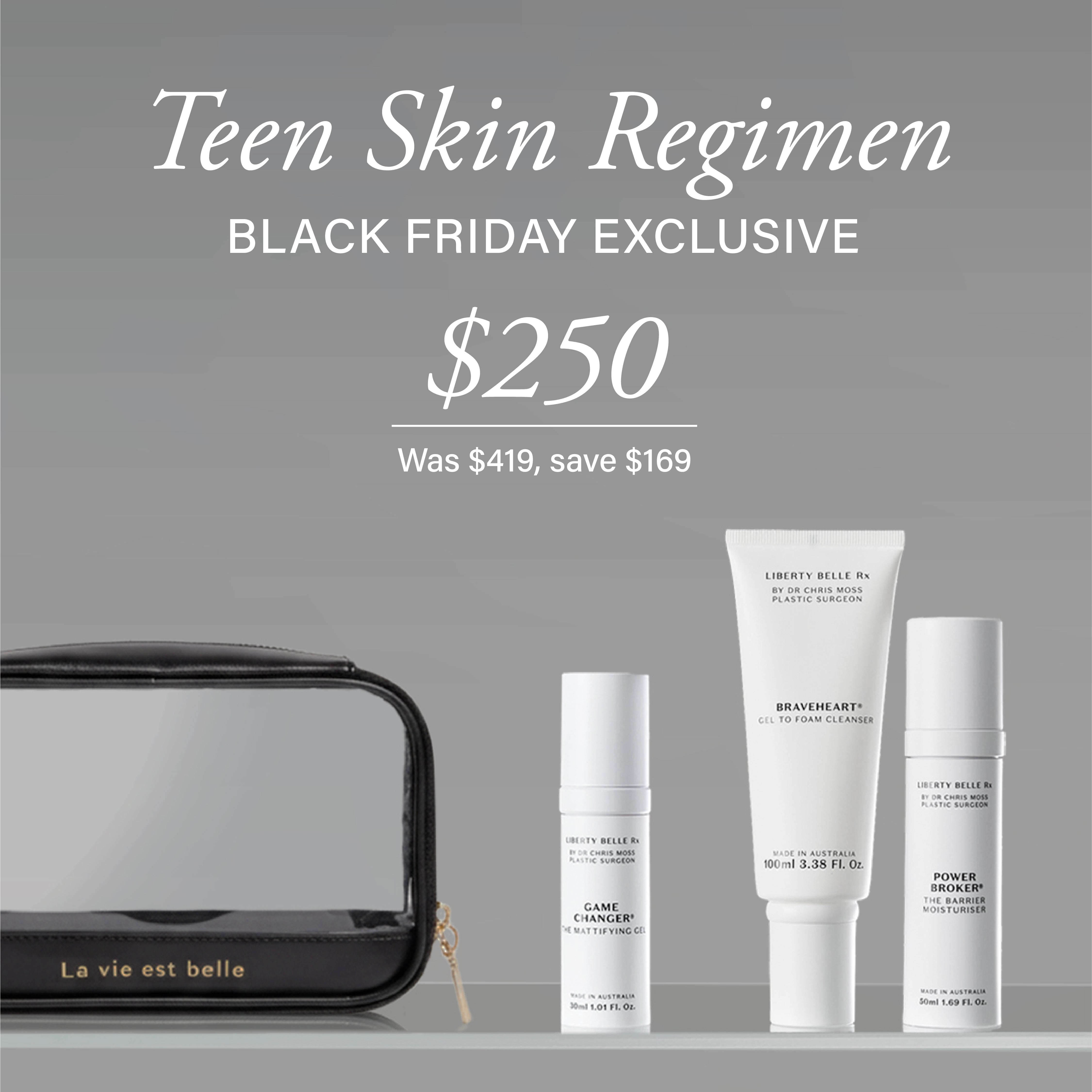 Teen Skincare Regimen