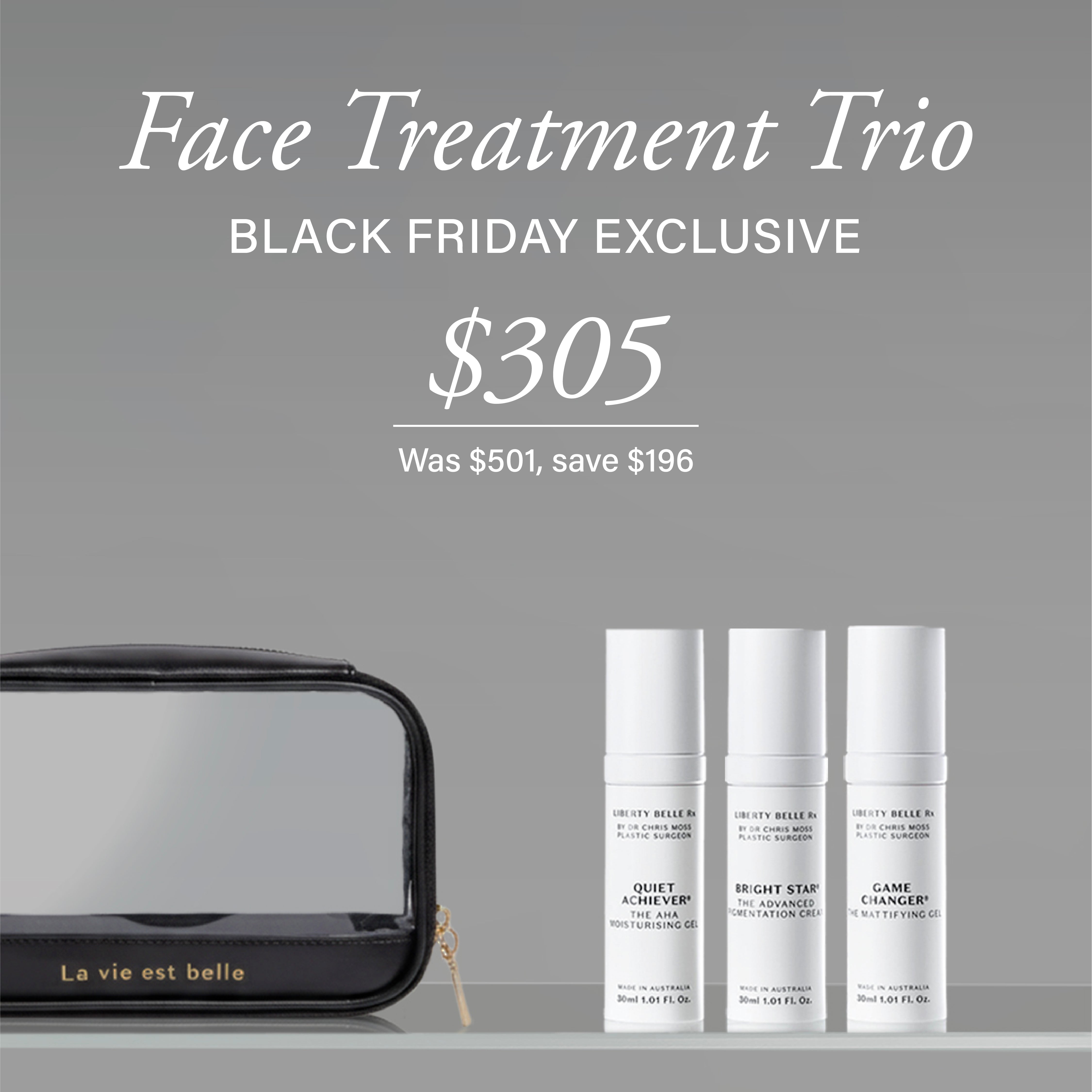 Face Treatment Trio